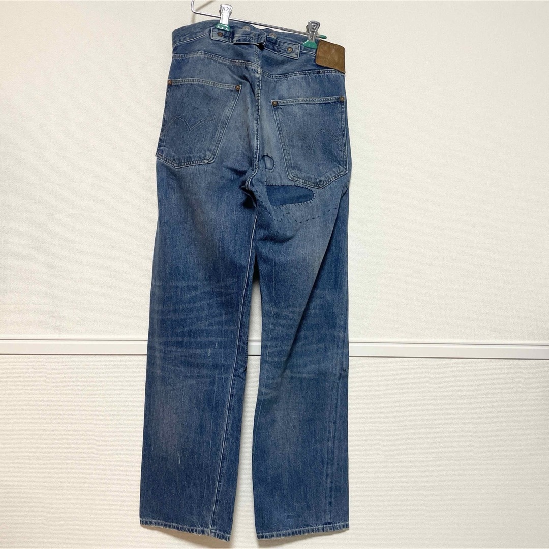 Levi's(リーバイス)のLevi's リーバイス LVC 501 ダメージ リペア加工 デニム　キムタク メンズのパンツ(デニム/ジーンズ)の商品写真