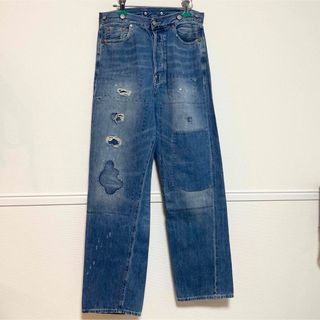 リーバイス(Levi's)のLevi's リーバイス LVC 501 ダメージ リペア加工 デニム　キムタク(デニム/ジーンズ)