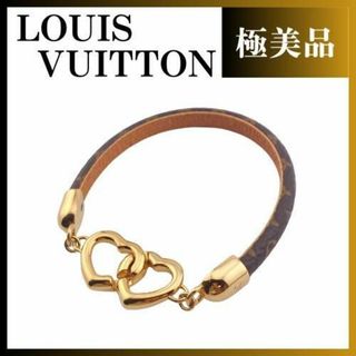 ルイヴィトン(LOUIS VUITTON)のルイヴィトン  ブラスレセイイエス 17 ハート アクセサリー モノグラム(ブレスレット/バングル)