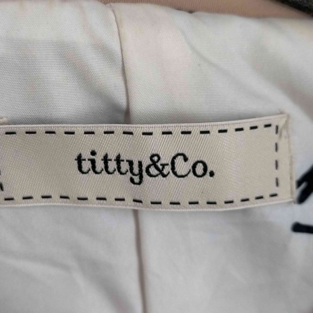 titty&co(ティティアンドコー)のtitty&Co(ティティアンドコー) ショートトレンチコート レディース レディースのジャケット/アウター(その他)の商品写真