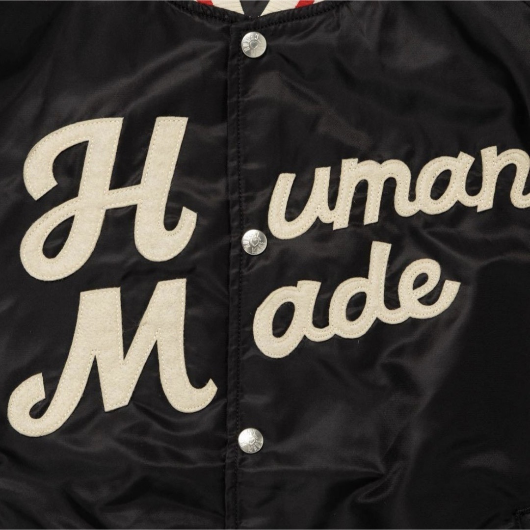 HUMAN MADE(ヒューマンメイド)の【HUMAN MADE】 24SS NYLON STADIUM JACKET メンズのジャケット/アウター(ナイロンジャケット)の商品写真