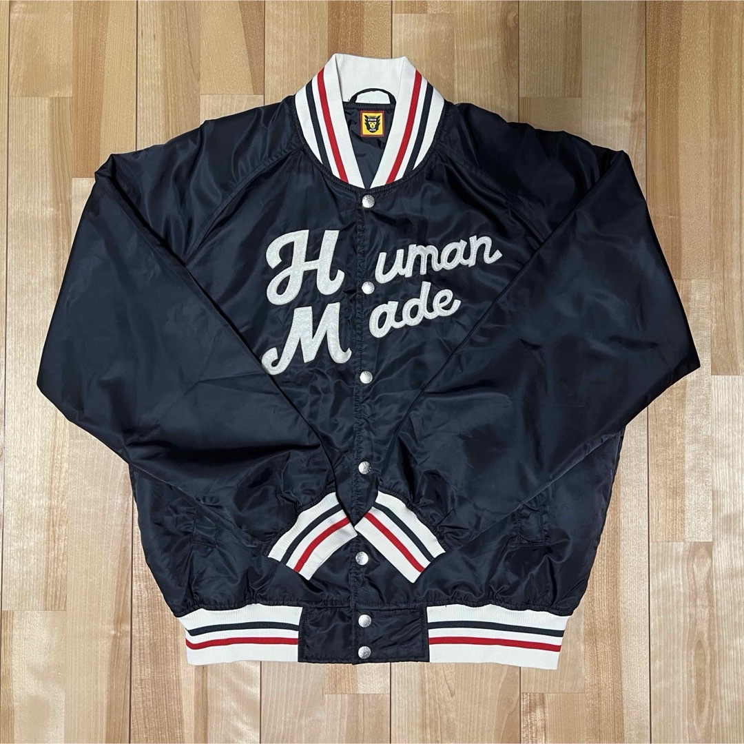 HUMAN MADE(ヒューマンメイド)の【HUMAN MADE】 24SS NYLON STADIUM JACKET メンズのジャケット/アウター(ナイロンジャケット)の商品写真