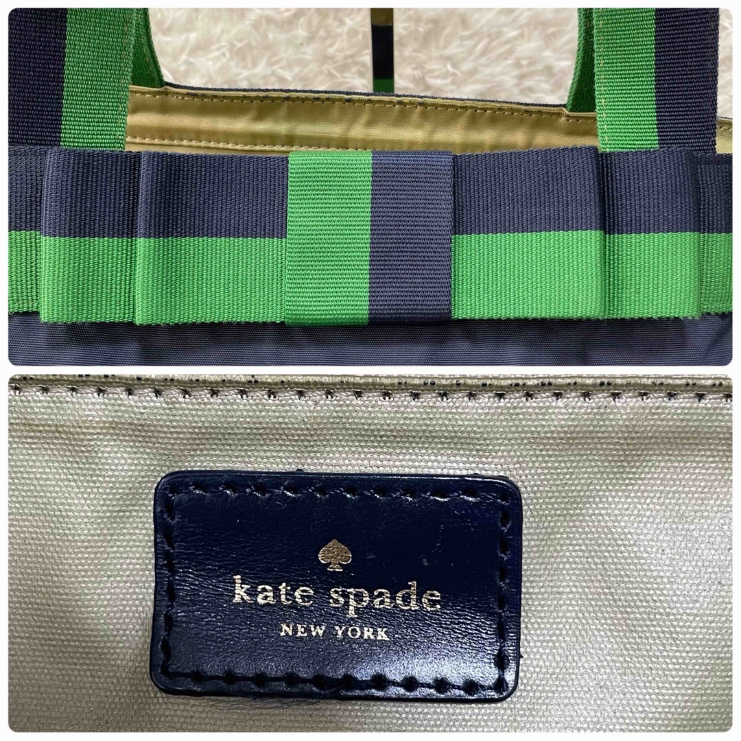 kate spade new york(ケイトスペードニューヨーク)のケイトスペード　ハンドバッグ　トートバッグ　リボン　大容量　通勤通学 レディースのバッグ(トートバッグ)の商品写真