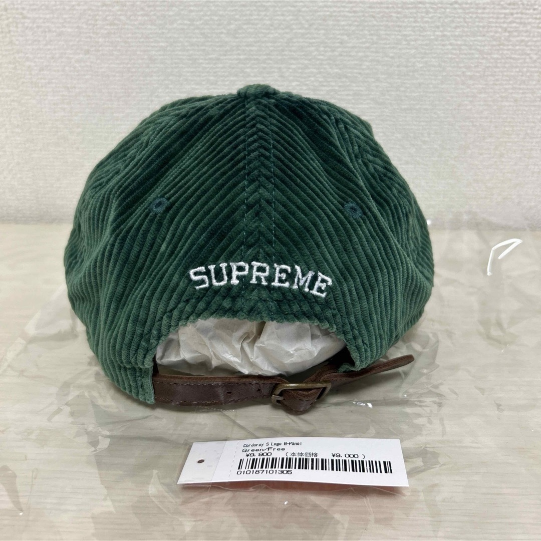 Supreme(シュプリーム)の新品 supreme corduroy s logo 6-panel cap メンズの帽子(キャップ)の商品写真