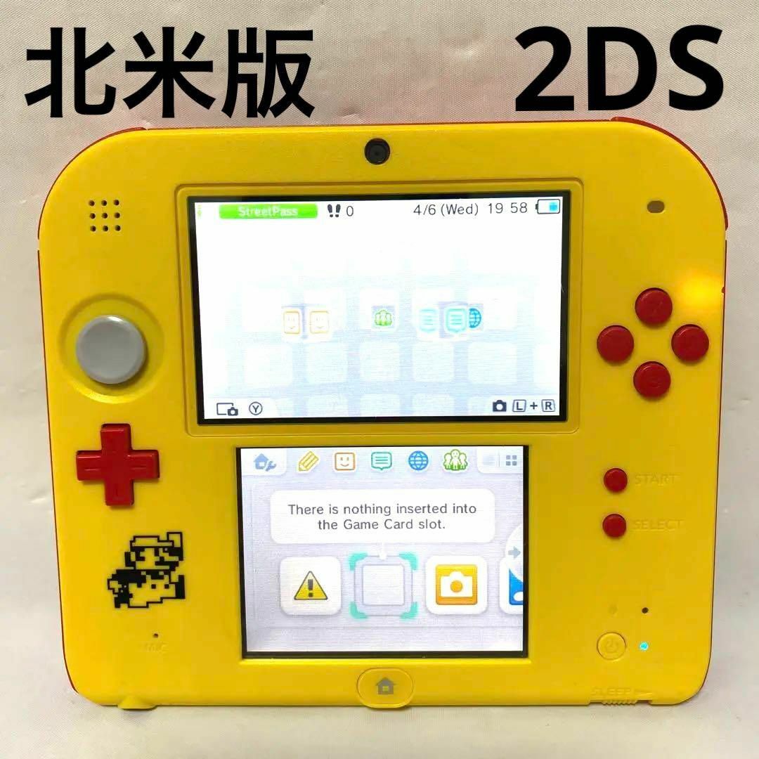 ニンテンドー2DS(ニンテンドー2DS)のニンテンドー2DS 本体 マリオメーカー 海外限定 エンタメ/ホビーのゲームソフト/ゲーム機本体(携帯用ゲーム機本体)の商品写真