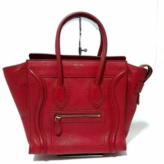 セリーヌ(celine)のセリーヌ レザー ラゲージ マイクロショッパー ハンドバッグ(ハンドバッグ)