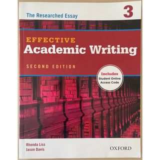 EFFECTIVE Academic Writing(洋書)