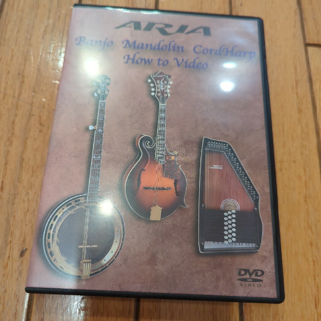 ARIA DVD バンジョー　マンドリン　コードハープ教則 DVD 楽器の弦楽器(マンドリン)の商品写真