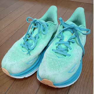 ホカオネオネ(HOKA ONE ONE)のHOKA CLIFTON9 WIDE 25.5cm(シューズ)