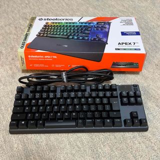 STEELSERIES キーボード APEX 7 TKL BLUE JP(PC周辺機器)