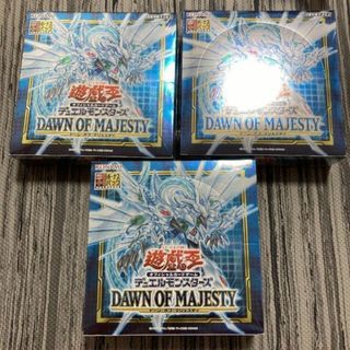 未開封 遊戯王 初回限定版 ドーンオブマジェスティ Box +1ボーナスパック(Box/デッキ/パック)