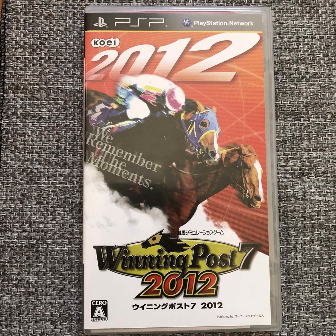 PlayStation Portable(プレイステーションポータブル)のWinning Post 7 2012 エンタメ/ホビーのゲームソフト/ゲーム機本体(携帯用ゲームソフト)の商品写真