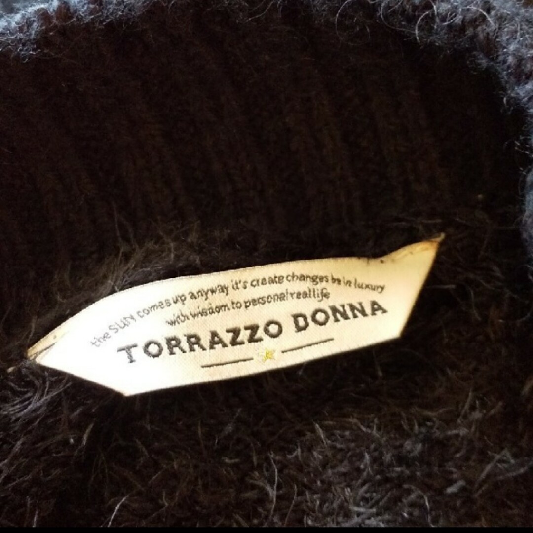 TRAZZO DONNA(トラッツォドンナ)のTORRAZZO DONNA ニットワンピース レディースのワンピース(ひざ丈ワンピース)の商品写真