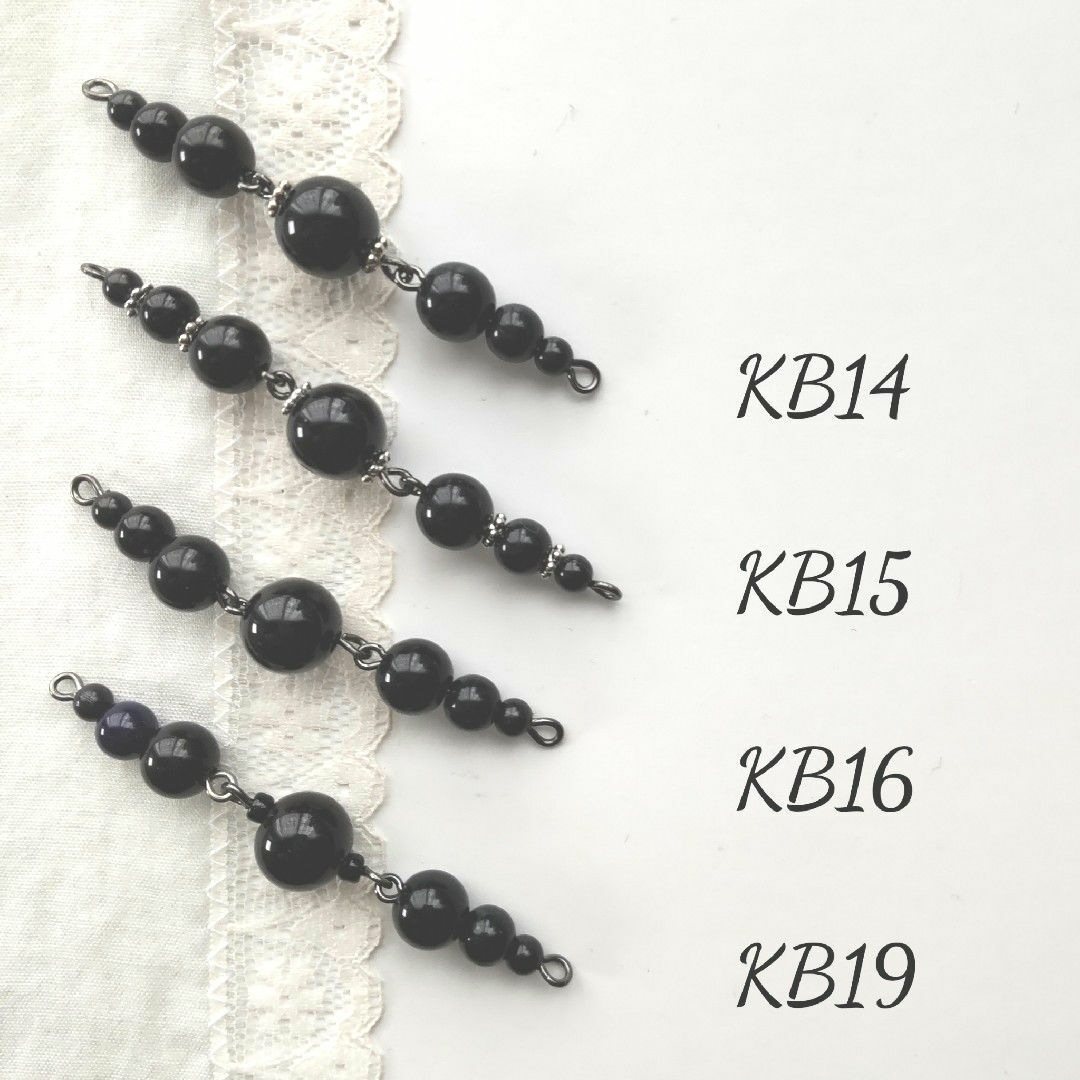 KB15 カーディガン · ストールクリップ ハンドメイドのファッション小物(マフラー/ストール)の商品写真