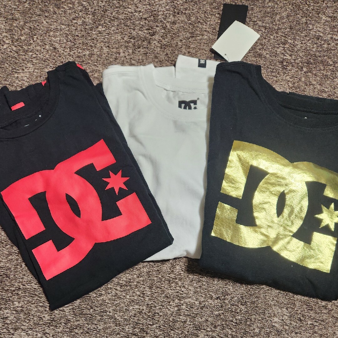 DC(ディーシー)の新品&新品同様 DC Tシャツ3枚セット 160 キッズ/ベビー/マタニティのキッズ服男の子用(90cm~)(Tシャツ/カットソー)の商品写真