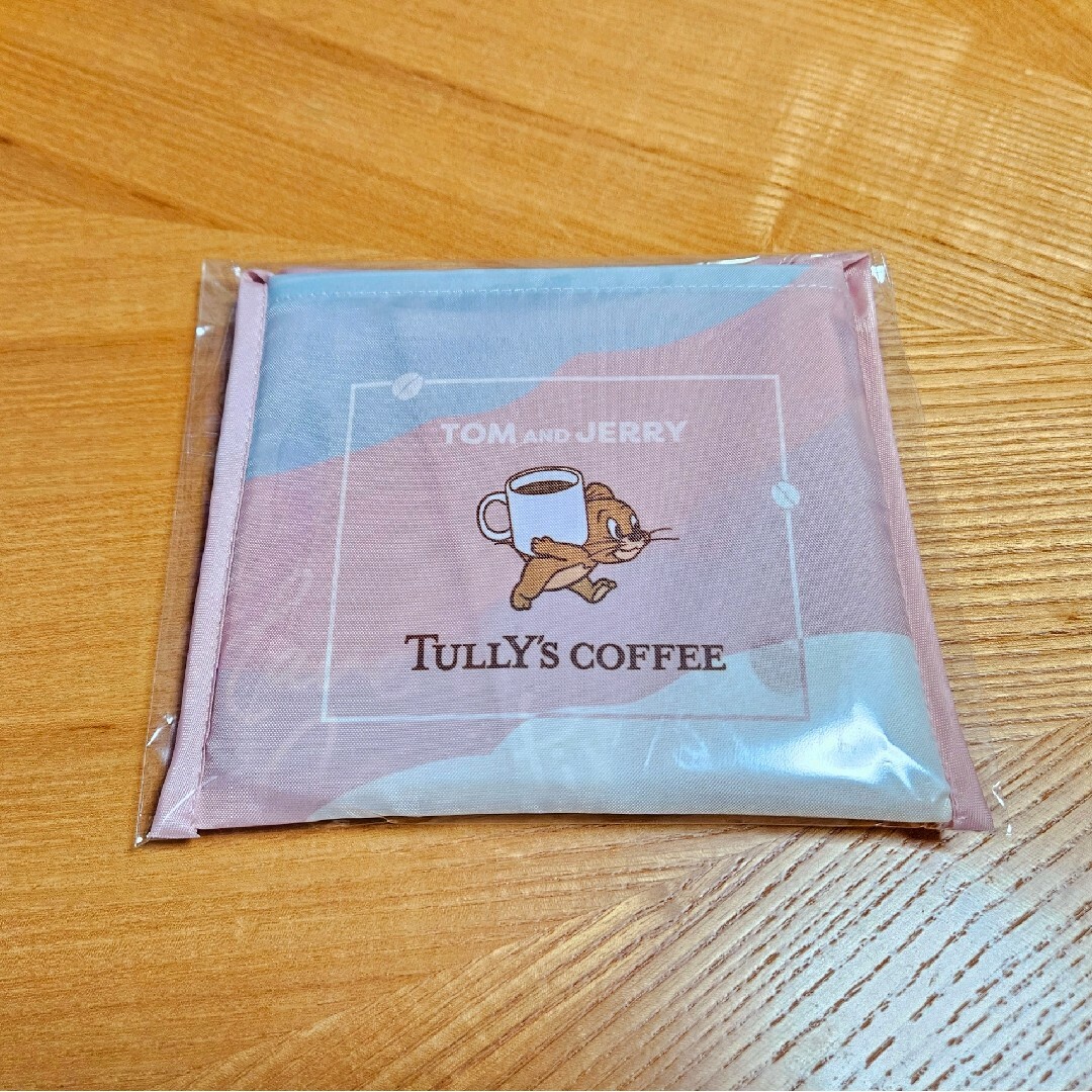 TULLY'S COFFEE(タリーズコーヒー)の【新品】タリーズ　トムとジェリー　エコバッグ レディースのバッグ(エコバッグ)の商品写真