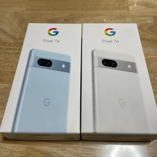 グーグルピクセル(Google Pixel)のGoogle Pixel 7a 128GB 2台セット Sea Snow(スマートフォン本体)