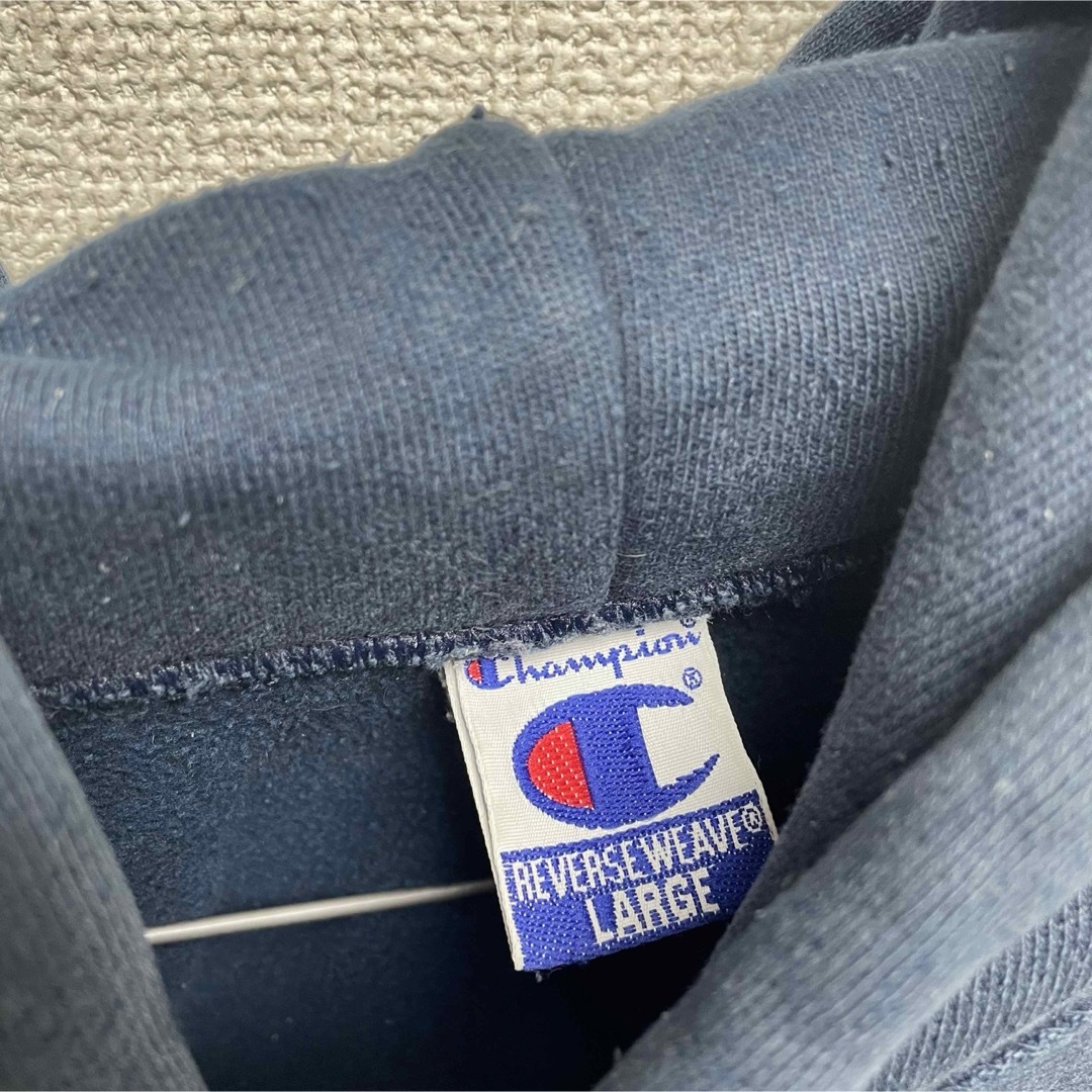 Champion(チャンピオン)のチャンピオン★リバースウィーブ　90,s メキシコ製 カレッジプリントパーカー メンズのトップス(パーカー)の商品写真