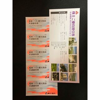 富士急行　株主優待(遊園地/テーマパーク)