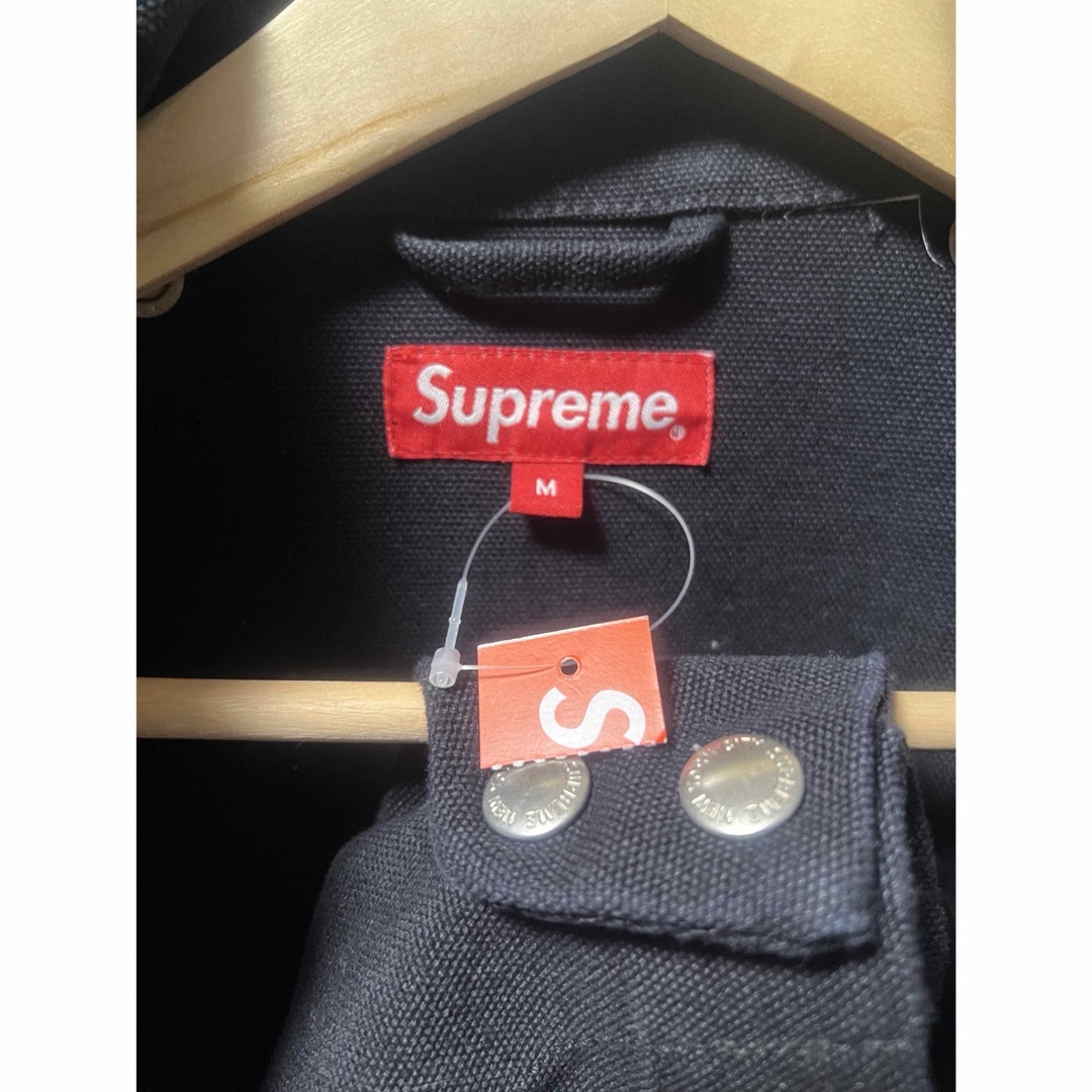 Supreme(シュプリーム)のSupreme Canvas Clip Jacket "Black" M メンズのジャケット/アウター(その他)の商品写真