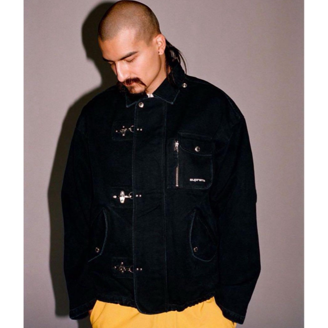Supreme(シュプリーム)のSupreme Canvas Clip Jacket "Black" M メンズのジャケット/アウター(その他)の商品写真