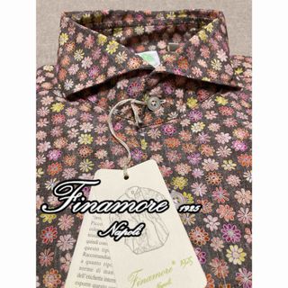 FINAMORE - 【新品】Finamore／フィナモレ／花柄／フローラル／総柄／伊製／定価3.7万