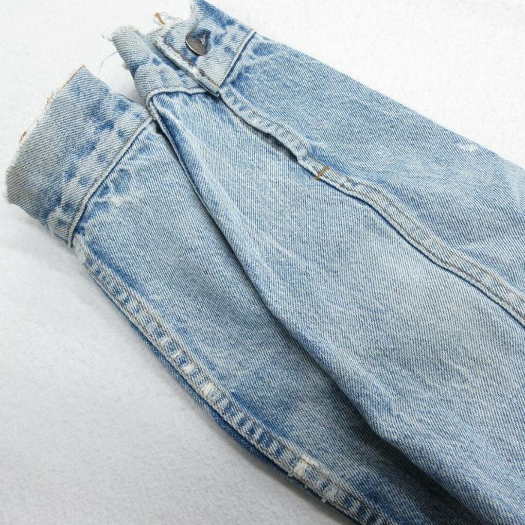 Levi's(リーバイス)のS★古着 リーバイス Levis 長袖 ジージャン メンズ 90年代 90s USA製 紺 ネイビー デニム 23dec21 中古 アウター Gジャン ジャケット メンズのジャケット/アウター(ダッフルコート)の商品写真