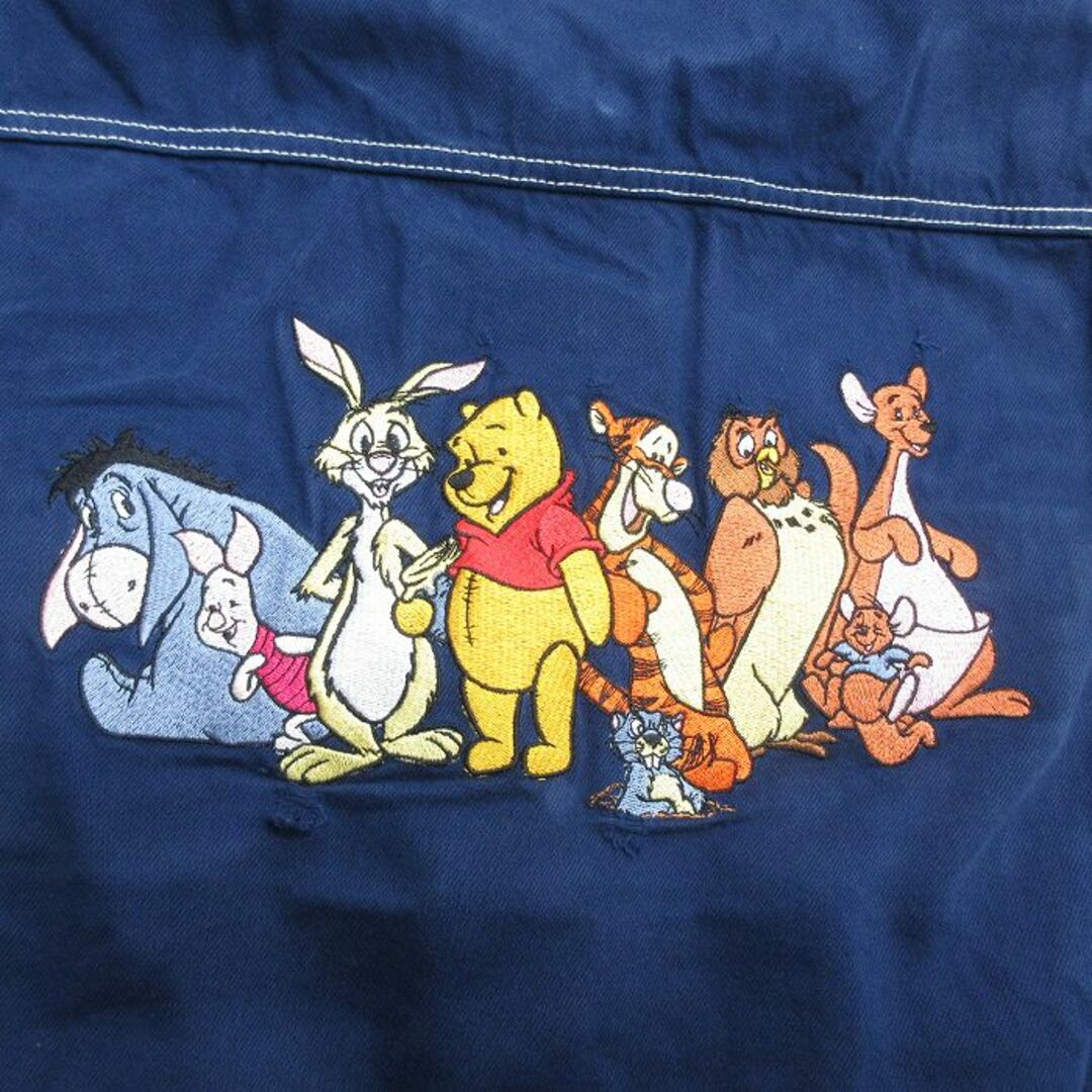 Disney - XL☆古着 長袖 デニム ジャケット メンズ 90年代 90s Disney - XL☆古着 長袖 デニム ジャケット メンズ 90年代 90s