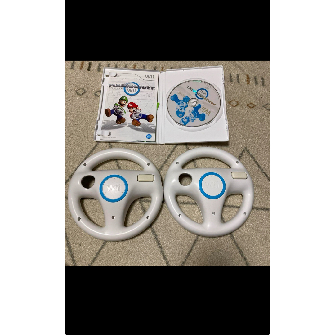 Wii(ウィー)のマリオカートwii エンタメ/ホビーのゲームソフト/ゲーム機本体(家庭用ゲームソフト)の商品写真