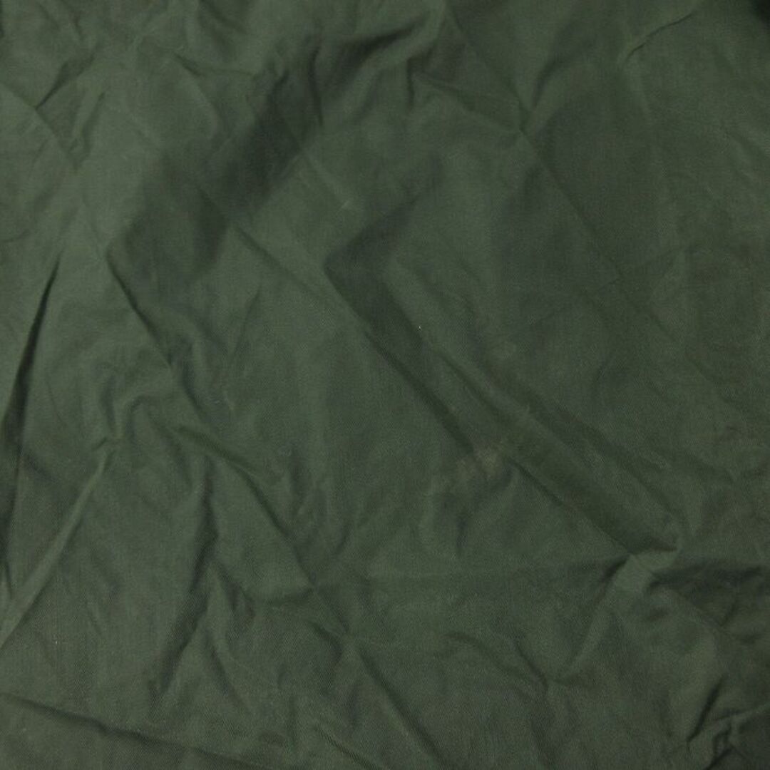 S★古着 長袖 ミリタリー ビンテージ レイン コート メンズ 60年代 60s ロング丈 USA製 濃緑 グリーン 23dec26 中古 アウター メンズのジャケット/アウター(ダッフルコート)の商品写真