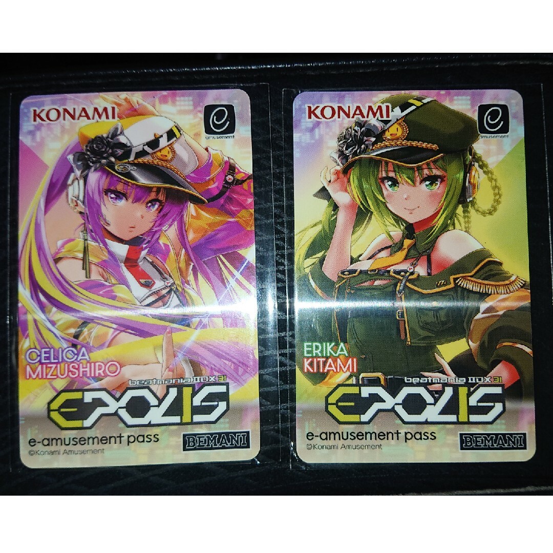 KONAMI(コナミ)のbeatmania ⅡDX 31 EPOLIS e-pass セリカ エリカ エンタメ/ホビーのアニメグッズ(カード)の商品写真