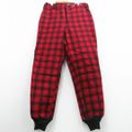 W37★古着 ウールリッチ WOOLRICH ハンティング パンツ メンズ 00年代 00s ウール 赤他 レッド チェック 内側キルティング 23dec25 中古 ボトムス ロング