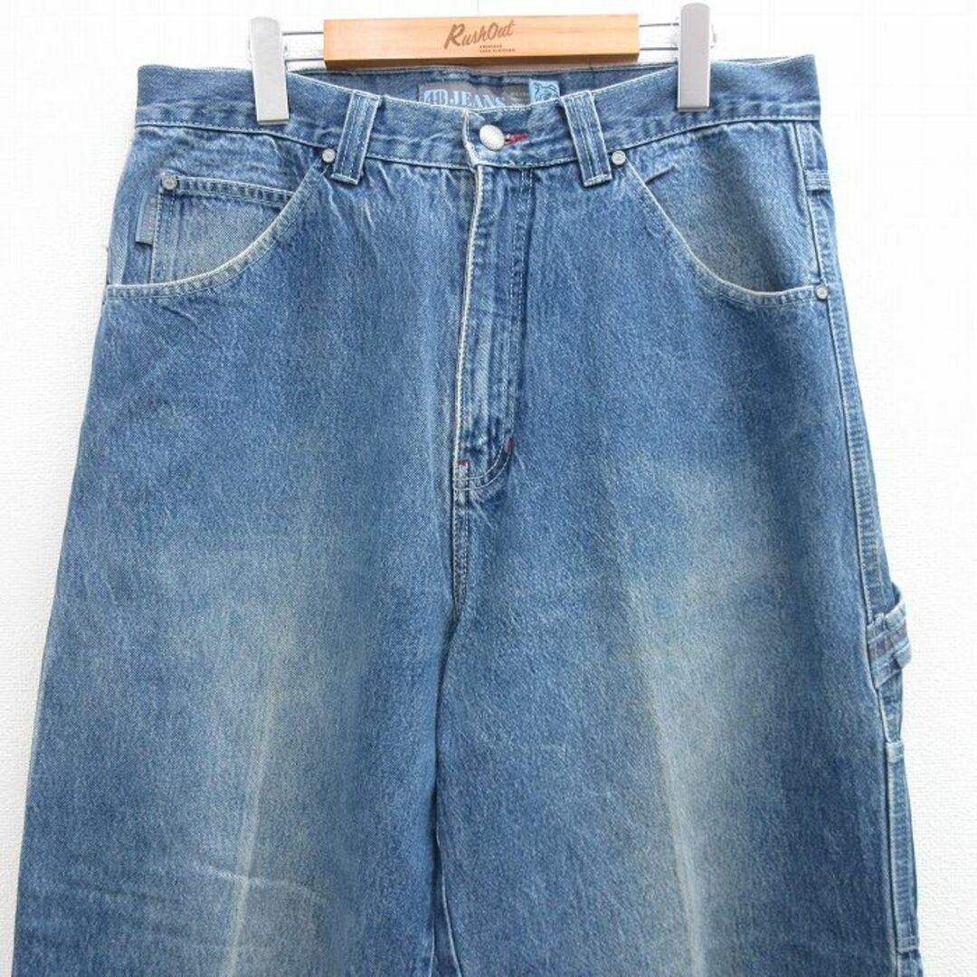 W35☆古着 ペインター パンツ メンズ 00年代 00s 犬 ブルドッグ W35☆古着 ペインター パンツ メンズ 00年代 00s 犬 ブルドッグ