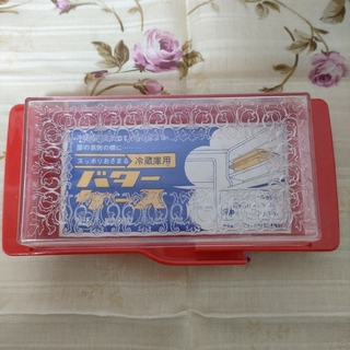 昭和レトロ　バターケース(収納/キッチン雑貨)