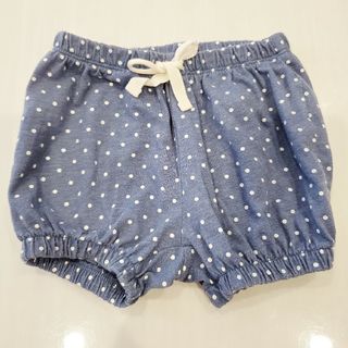 ベビーギャップ(babyGAP)のGAP ショートパンツ　かぼちゃパンツ　水玉　水色　夏服　夏用(パンツ)