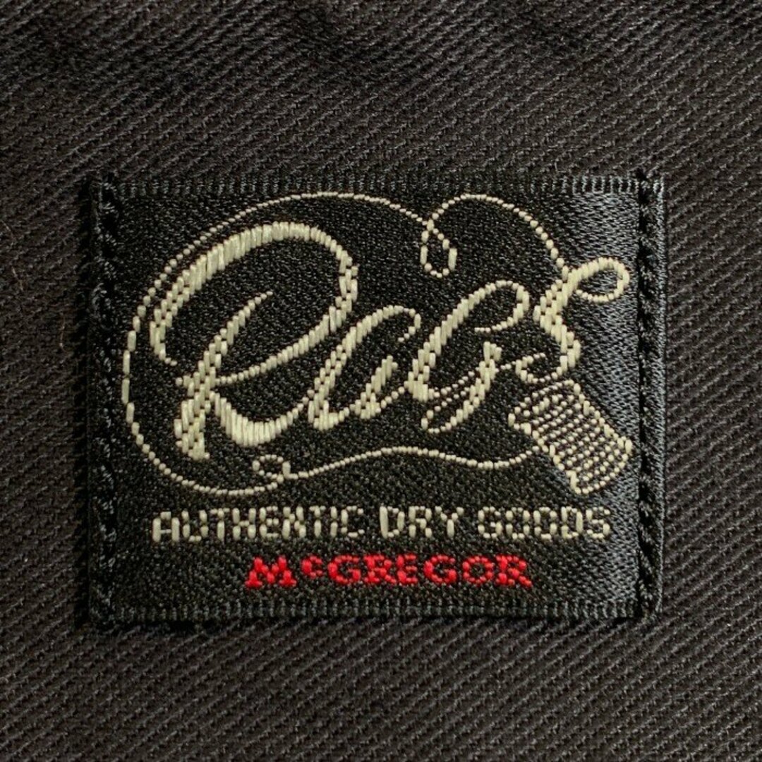 Rags McGREGOR ラグスマクレガー メルトンウール Pコート ジップポケット ダークネイビー 211132602 Size M メンズのジャケット/アウター(ピーコート)の商品写真