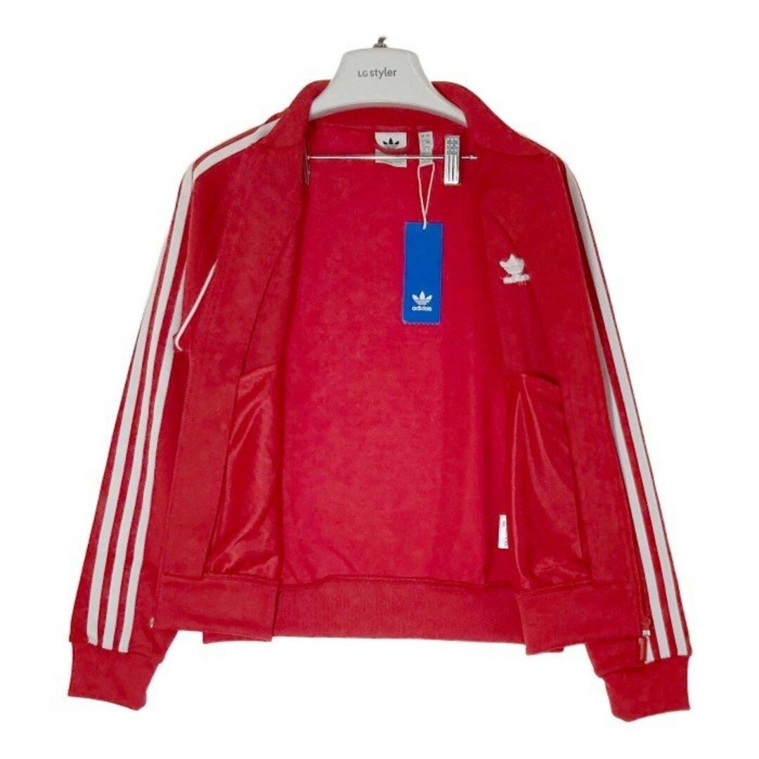 adidas(アディダス)の★adidas originals アディダスオリジナルス タグ付き SST TRACK TOP トラックジャケット ED7588 レッド sizeM レディースのジャケット/アウター(ブルゾン)の商品写真