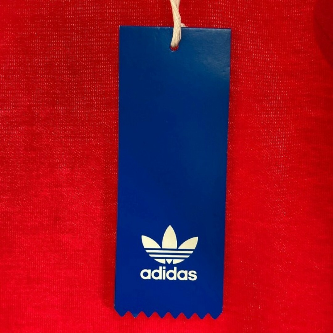 adidas(アディダス)の★adidas originals アディダスオリジナルス タグ付き SST TRACK TOP トラックジャケット ED7588 レッド sizeM レディースのジャケット/アウター(ブルゾン)の商品写真