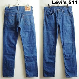 リーバイス(Levi's)のリーバイス　511　W77cm　スリムデニム　ストレッチ　明ブルー　ハイチ製(デニム/ジーンズ)