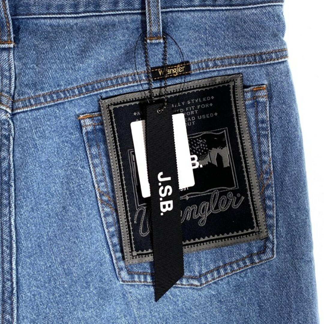 Wrangler(ラングラー)のWrangler ラングラー J.S.B. DENIM FLARE PANTS デニムフレアパンツ インディゴ 裾ジップ Size XL メンズのパンツ(デニム/ジーンズ)の商品写真