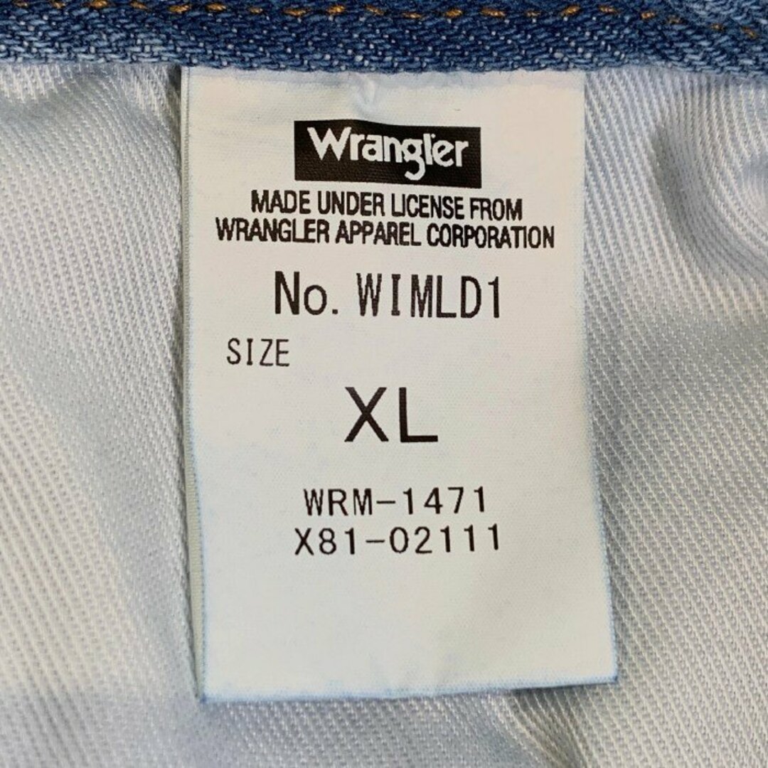 Wrangler(ラングラー)のWrangler ラングラー J.S.B. DENIM FLARE PANTS デニムフレアパンツ インディゴ 裾ジップ Size XL メンズのパンツ(デニム/ジーンズ)の商品写真