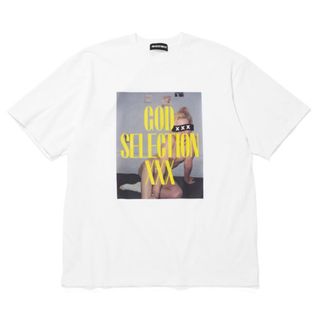 ゴッドセレクショントリプルエックス(GOD SELECTION XXX)の新品 GOD SELECTION XXX Tシャツ M 白 ホワイト(Tシャツ/カットソー(半袖/袖なし))