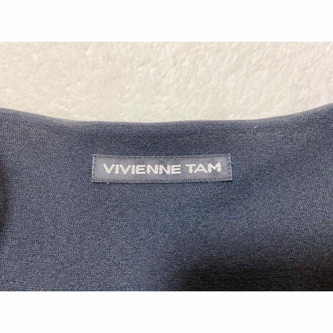 VIVIENNE TAM(ヴィヴィアンタム)のVIVIENNE TAM ヴィヴィアンタム　ワンピース　パワーネット　サイズ0 レディースのワンピース(ひざ丈ワンピース)の商品写真