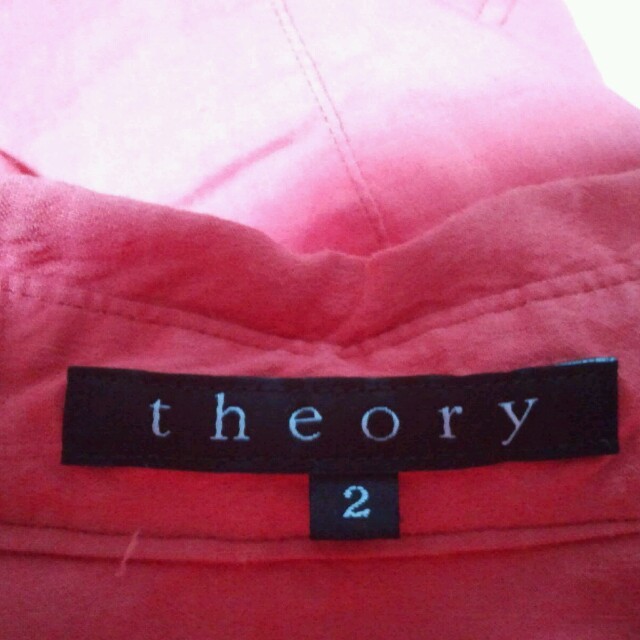 theory(セオリー)のtheory ブラッドオレンジカラーシャツ レディースのトップス(シャツ/ブラウス(長袖/七分))の商品写真