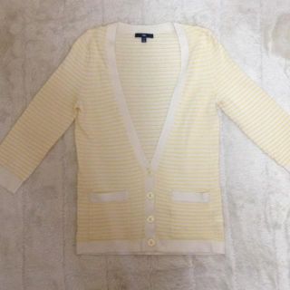 ギャップ(GAP)のコットンカーディガン☆美品☆(カーディガン)