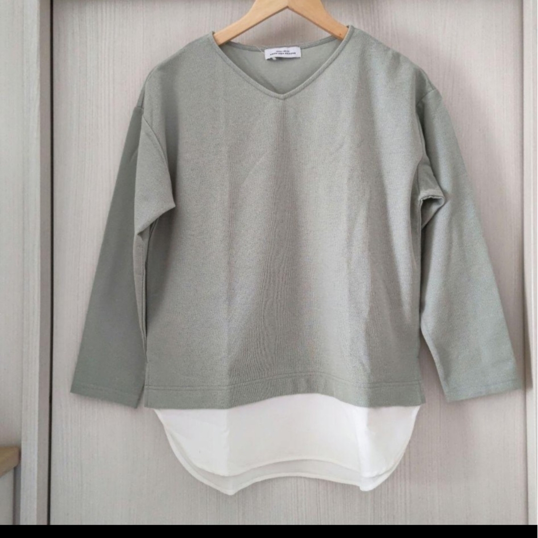 UNITED ARROWS green label relaxing(ユナイテッドアローズグリーンレーベルリラクシング)の新品！グリーンレーベルリラクシング カットソー レディースのトップス(カットソー(長袖/七分))の商品写真