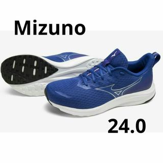 ミズノ(MIZUNO)のMizuno ミズノランニングシューズ  24.0  4E  ミズノシューズ(スニーカー)