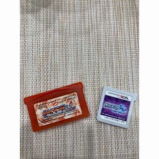 ニンテンドウ(任天堂)のポケットモンスターウルトラムーン　ファイアレッド　3DS GBA(携帯用ゲームソフト)