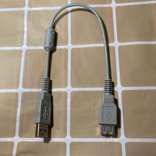 約31cm USB2.0延長ケーブル(PC周辺機器)