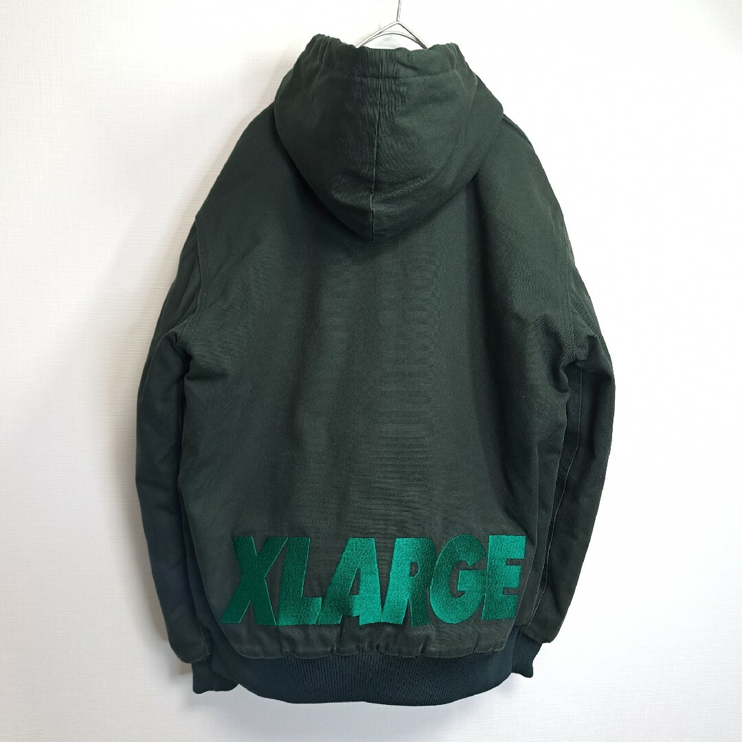 XLARGE(エクストララージ)の【美品/コムドットゆうた着用】X-LARGE アクティブジャケット グリーン S メンズのジャケット/アウター(ブルゾン)の商品写真